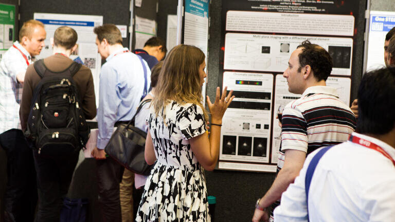 Daily poster sessions at mmc2017 provide an informal setting to discuss the latest research